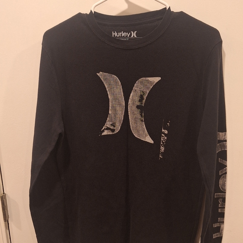 Hurley Black Long Sleeve Shirt